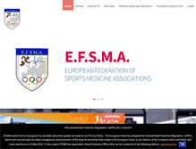 Tablet Screenshot of efsma.eu